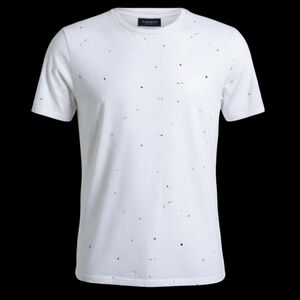 PacSun Men's Medium White and Black T-shirt